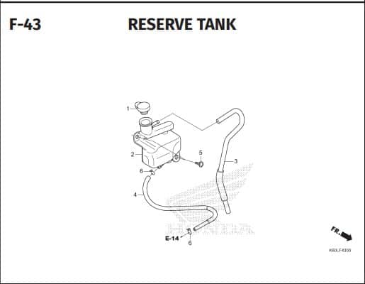 F-43 RESERVE TANK