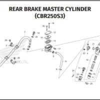 F-15 REAR BRAKE MASTER CYLINDER