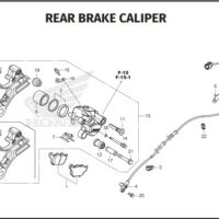 F-17 REAR BRAKE CALIPER