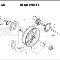 F-19-40 REAR WHEEL