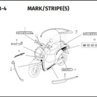 F-48-4 Mark/Stripe(5) – Katalog Honda Scoopy eSP K2F
