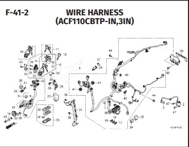 F-41-2 WIRE HARNESS 2