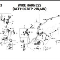 F-41-3 Wire Harness – Katalog Honda Scoopy eSP K2F