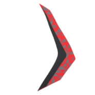 Stiker Body Depan Kiri Type 3 Honda BeAT K1A 86644K1AC20ZB-STRIPE-B-L-FR-COVER-TYPE-3