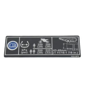 87505K64NP0-LABEL-TIRE-DRIVE-CHAIN