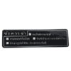 Label Drive Caution Honda Vario 110 CW