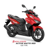 Vario 160 Active Matte Red CBS Type