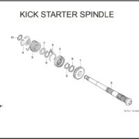 E-18 Kick Starter Spindle – Katalog Honda Supra FIT X