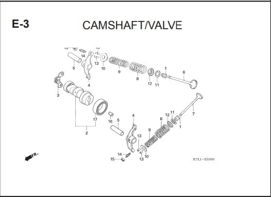 E-3 CAMSHAFT VALVE