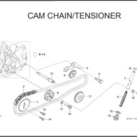 E-4 CAM CHAIN TENSIONER
