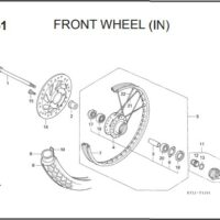 F-11-1 Front Wheel – Katalog Honda Supra FIT X
