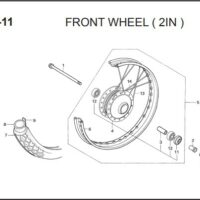 F-11 Front Wheel – Katalog Honda Supra FIT X
