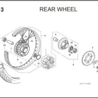 F-13 REAR WHEEL