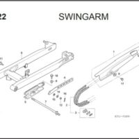F-22 SWINGARM