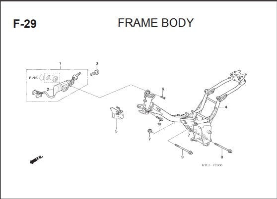 F-29 FRAME BODY