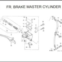F-4 Front Brake Master Cylinder – Katalog Honda Supra FIT X