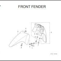 F-7 FRONT FENDER