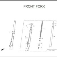 F-8 FRONT FORK