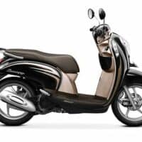 Cover Body & Striping Sticker Honda Scoopy Esp Fancy Black