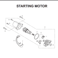 E-13 Starting Motor