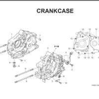 E-14 Crankcase – Katalog Suku Cadang Honda Blade 110