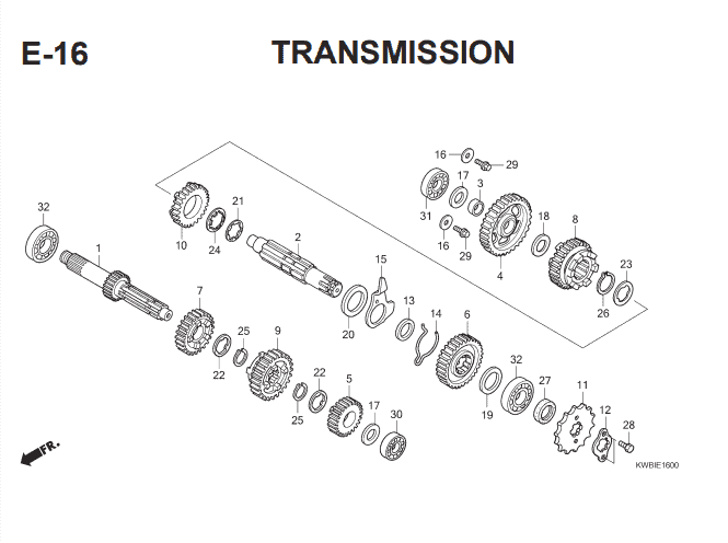 E-16 Transmission