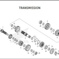 E-17 Transmission – Katalog Honda Super Cub 125