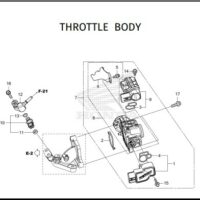 E-23 Throttle Body – Katalog Honda Super Cub 125
