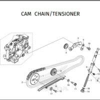 E-4 Cam Chain Tensioner – Katalog Honda Super Cub 125