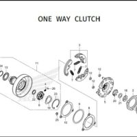 E-7 One Way Cluctch