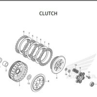 E-8 Clutch – Katalog Honda Super Cub 125