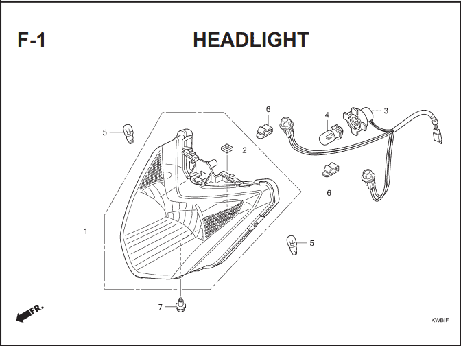 F-1 Headlight