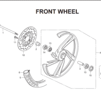 F-10 Front Wheel – Katalog Suku Cadang Honda Blade 110