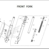 F-11 Front Fork – Katalog Honda Super Cub 125