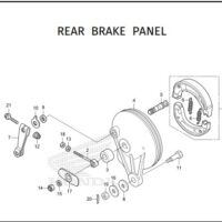 F-18 Rear Brake Panel