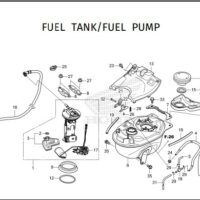 F-21 Fuel Tank Fuel Pump – Katalog Honda Super Cub 125