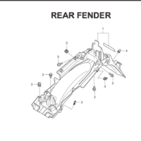 F-23 Rear Fender – Katalog Suku Cadang Honda Blade 110