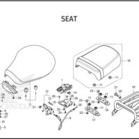 F-23 Seat – Katalog Honda Super Cub 125