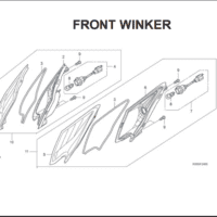 F-24 Front Winker – Katalog Suku Cadang Honda Blade 110