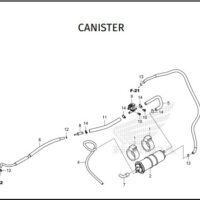 F-26 Canister – Katalog Honda Super Cub 125