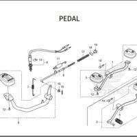 F-29 Pedal – Katalog Honda Super Cub 125