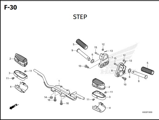 F-30 Step – Katalog Honda Super Cub 125