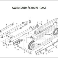 F-32 Swingarm Chain Case – Katalog Honda Super Cub 125