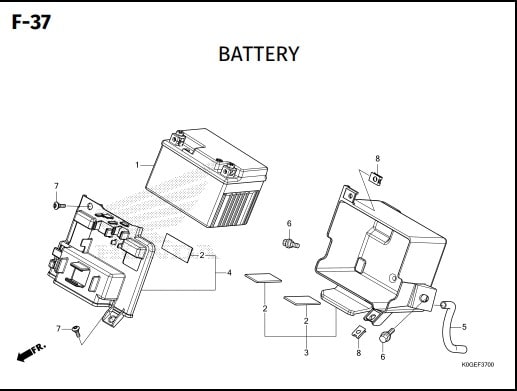 F-37 Battery