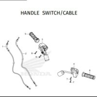 F-4 Handle Switch Cable – Katalog Honda Super Cub 125