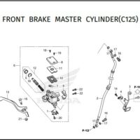 F-5 Front Brake Master Cylinder