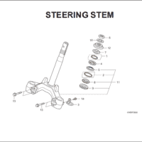 F-6 Steering Stem – Katalog Suku Cadang Honda Blade 110