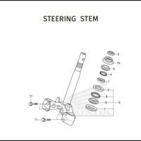 F-9 Steering Stem – Katalog Honda Super Cub 125
