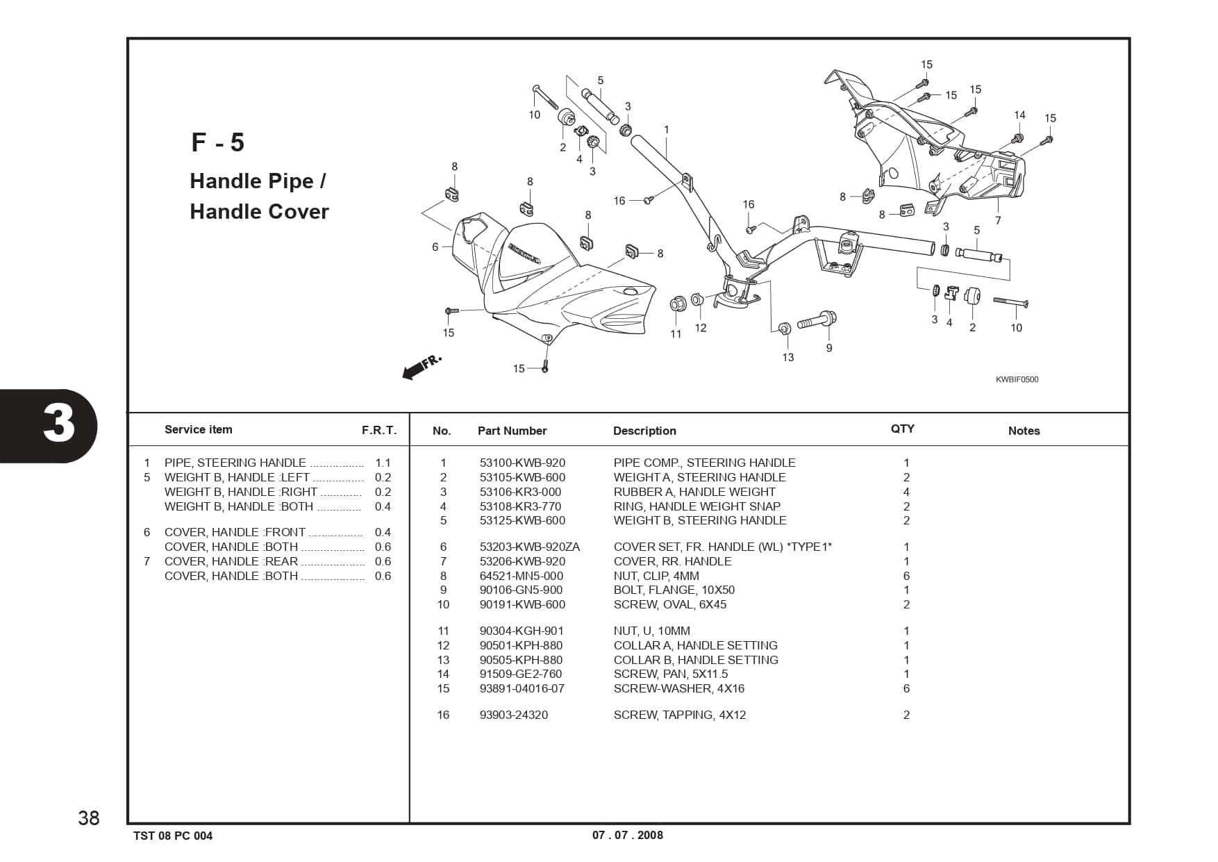 Katalog Suku Cadang Honda Blade 110