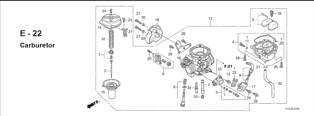 E-22 Carburetor